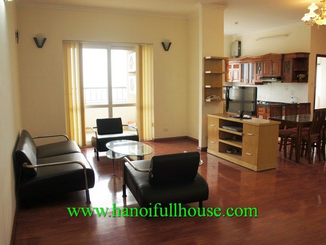 Apartment in Vimeco Hanoi rentals. Fully furnished 3 bedroom apartment